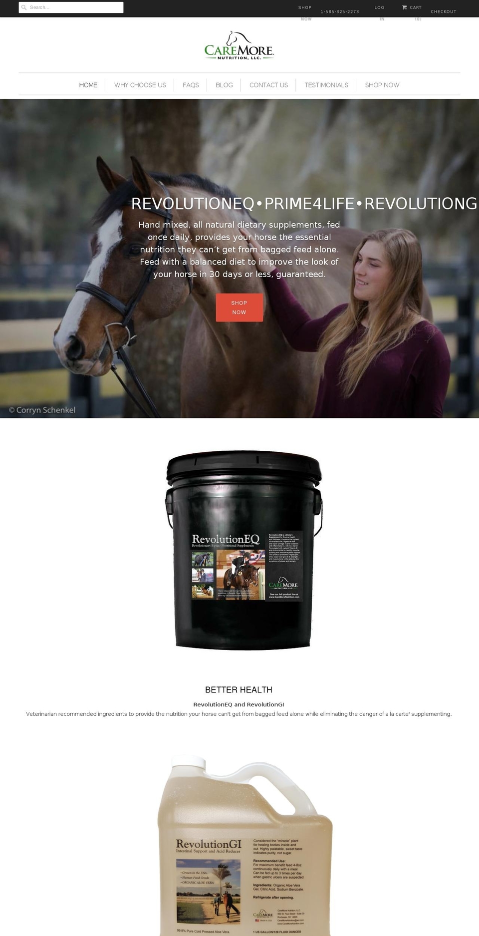 unlockequinepotential.com — Shopify storefront screenshot