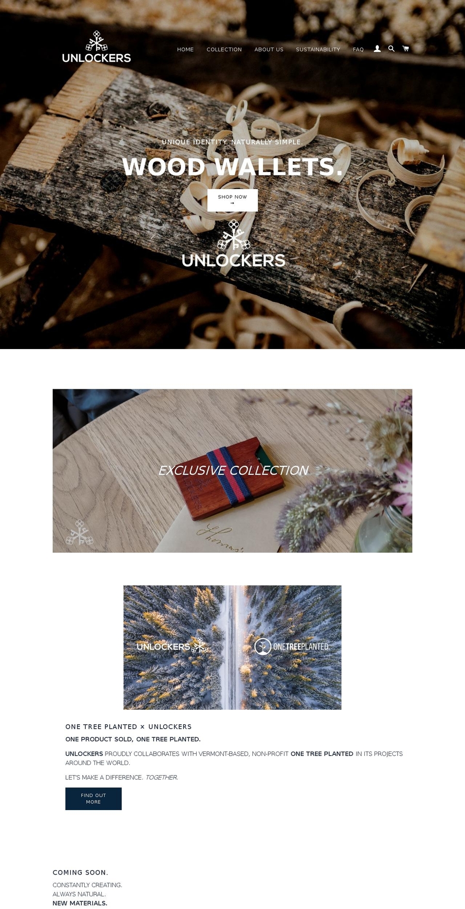 unlockersco.com — Shopify storefront screenshot