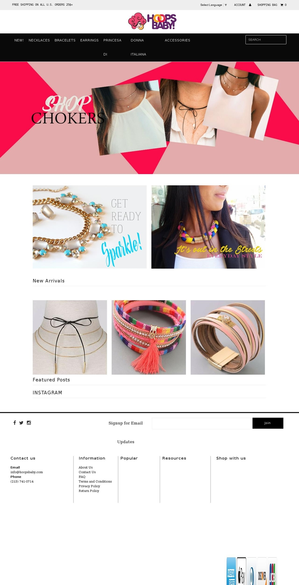 HoopsBaby Live Shopify theme site example unmissableconnection.com