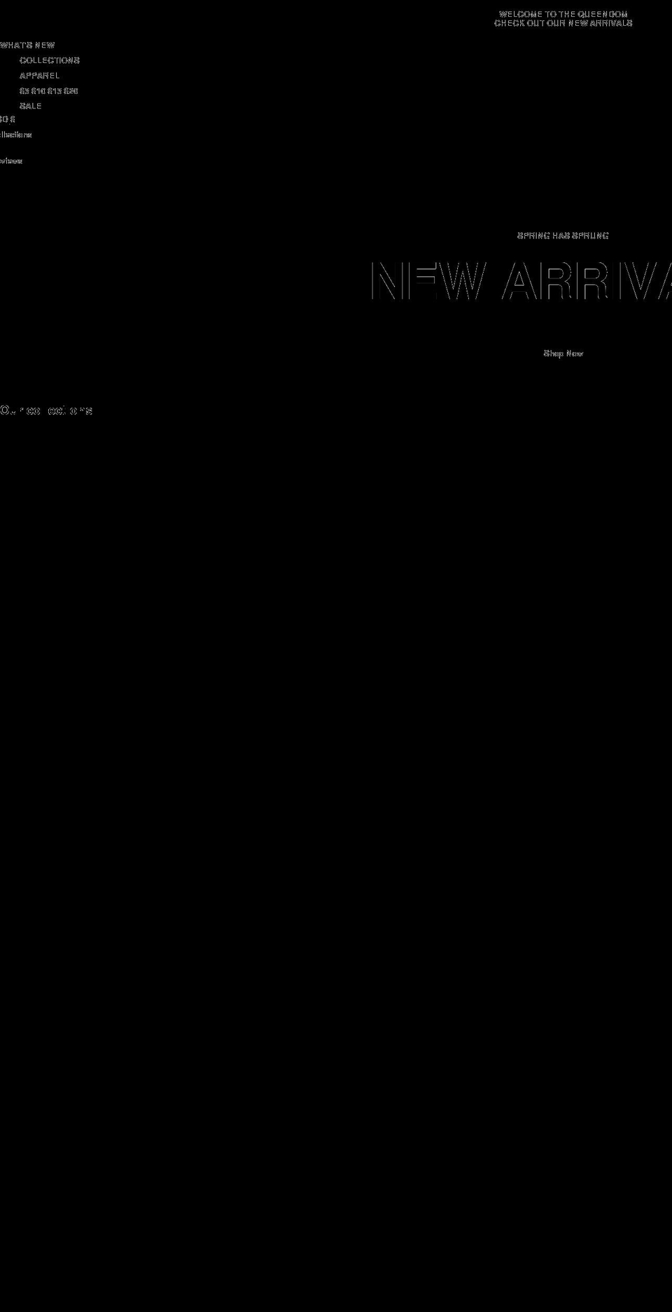 unrulyqueen.com shopify website screenshot