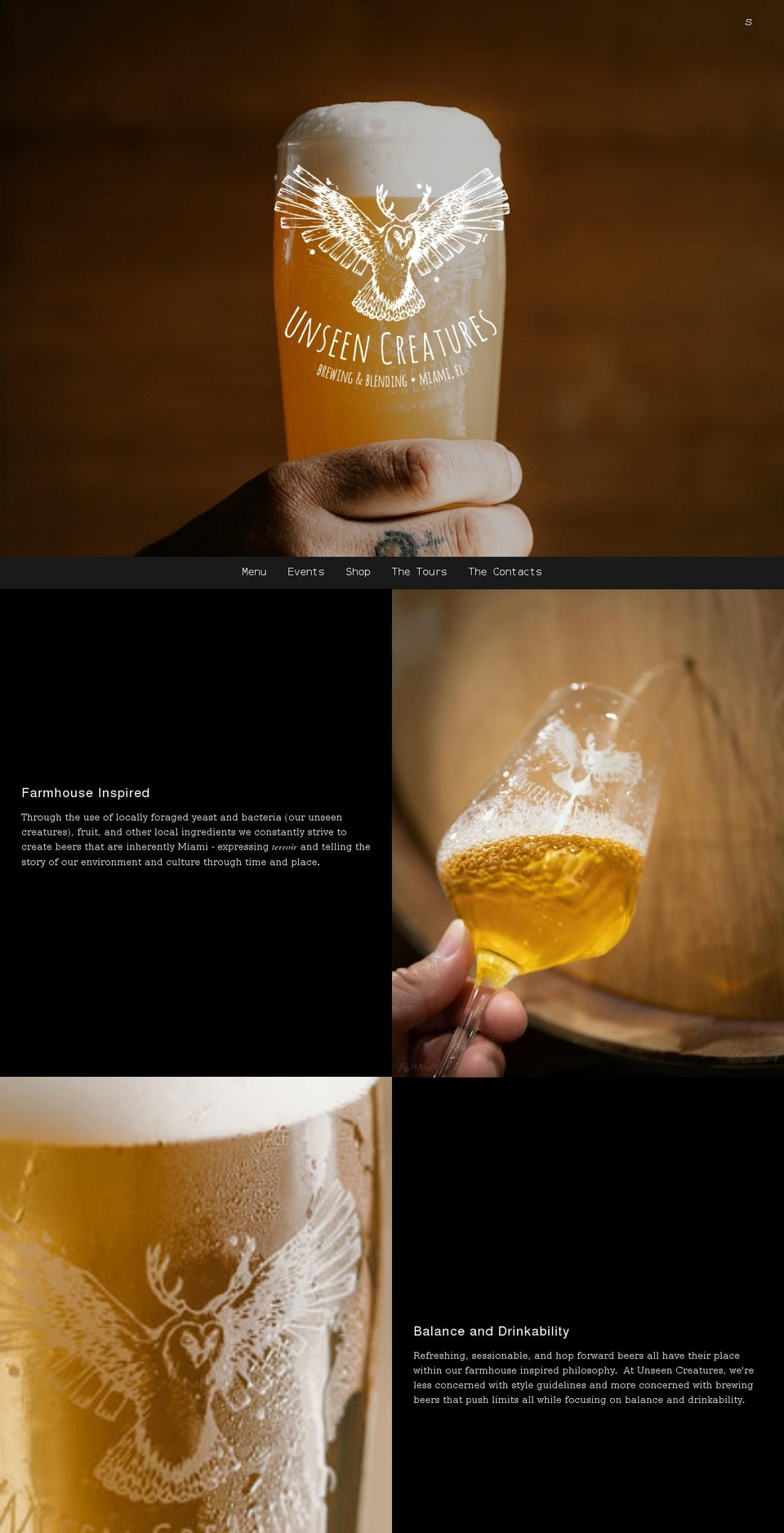 unseencreatures.com shopify website screenshot
