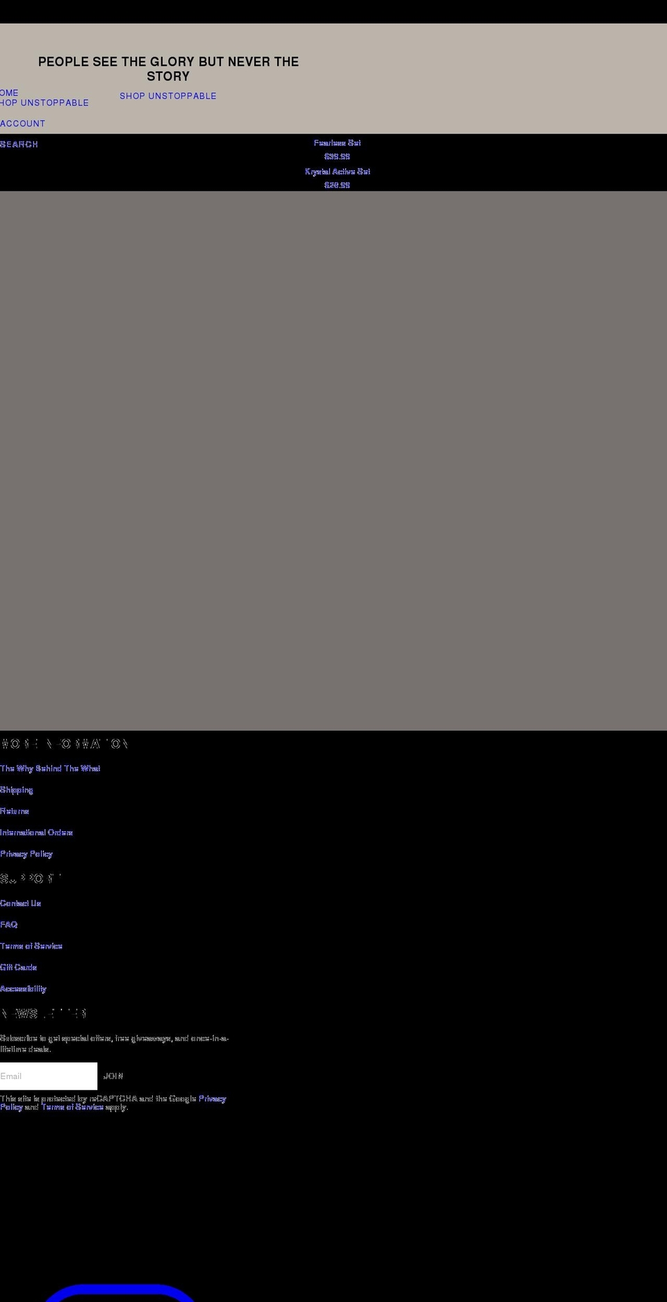 unstoppablemommas.com shopify website screenshot