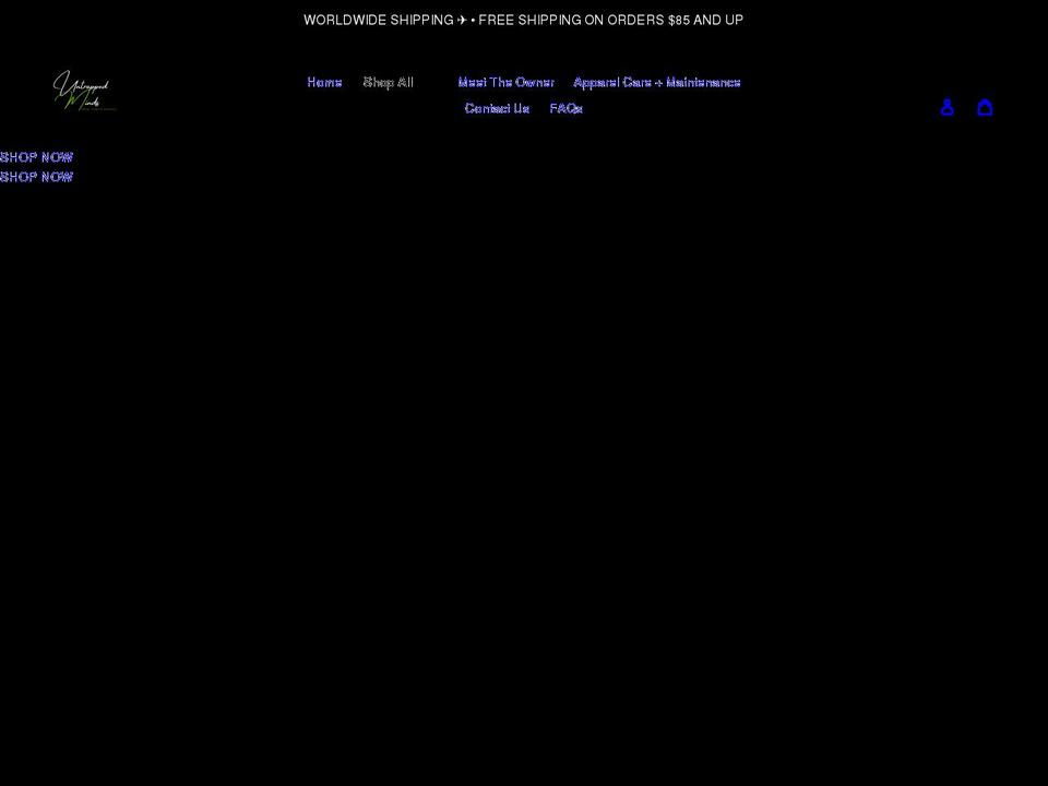 untrappedminds.com shopify website screenshot