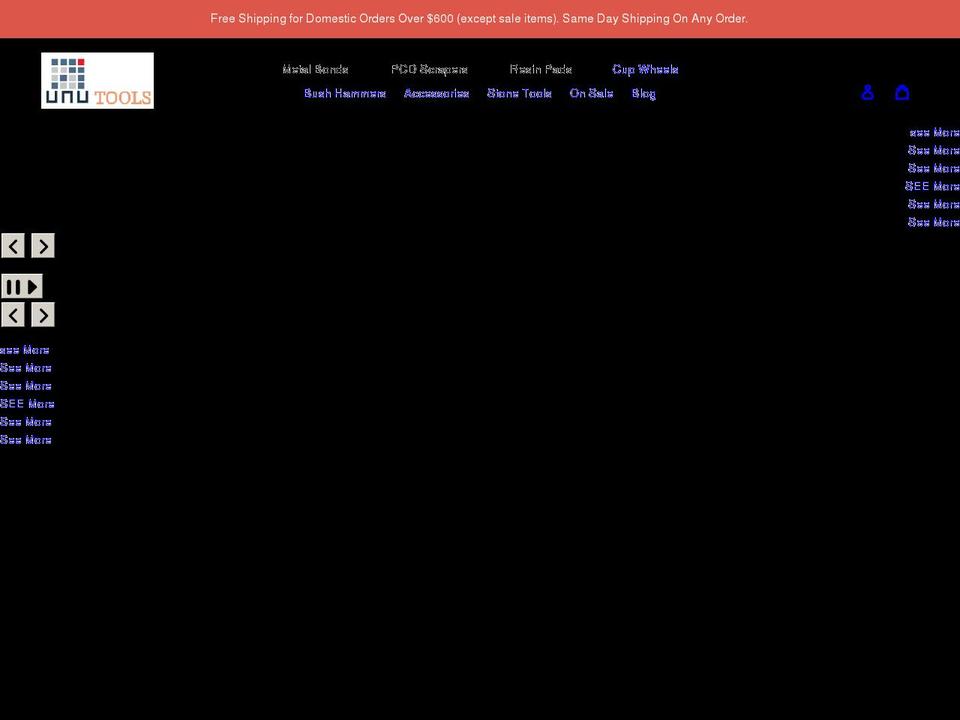 unutools.com shopify website screenshot