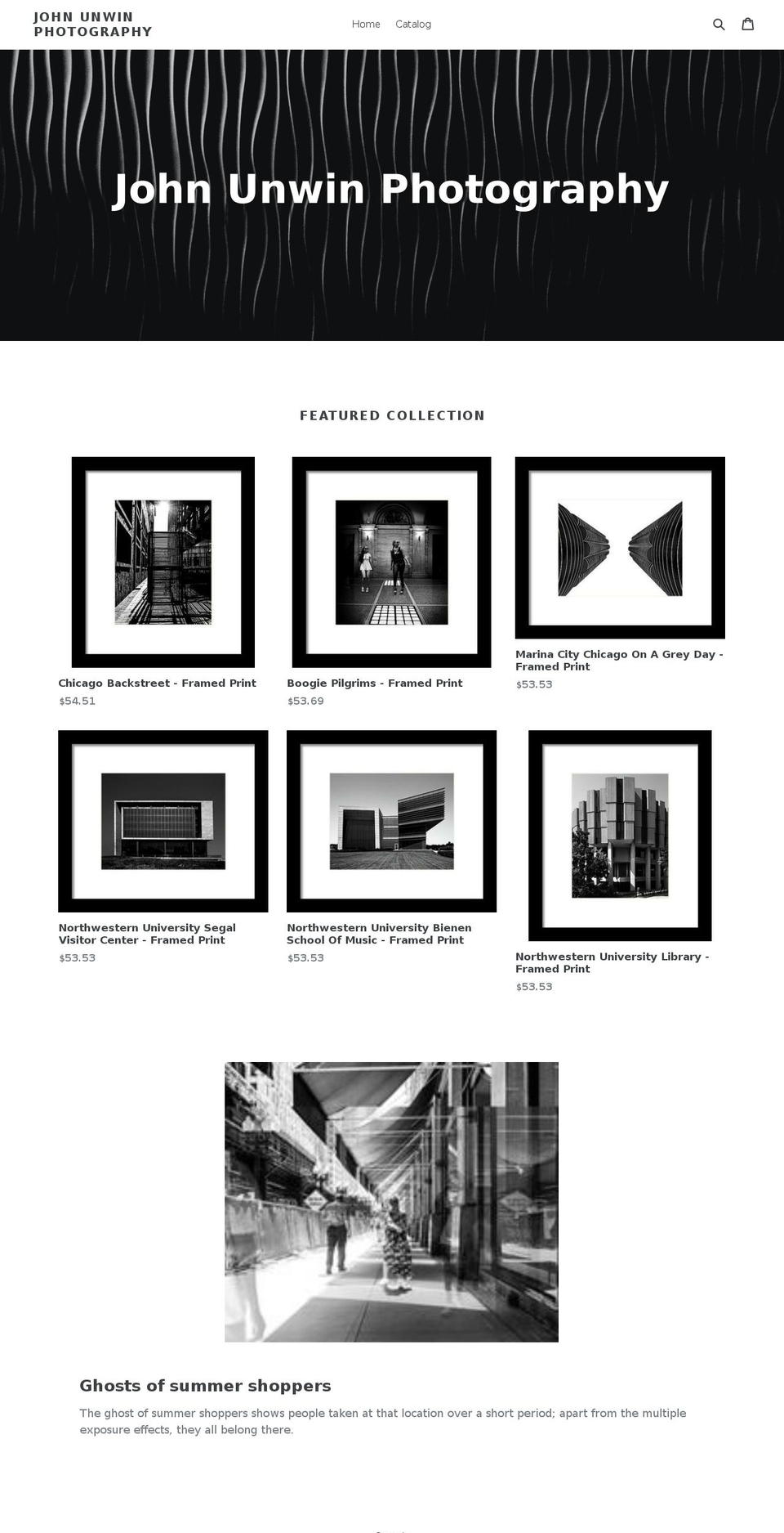 unwin.com — Shopify storefront screenshot