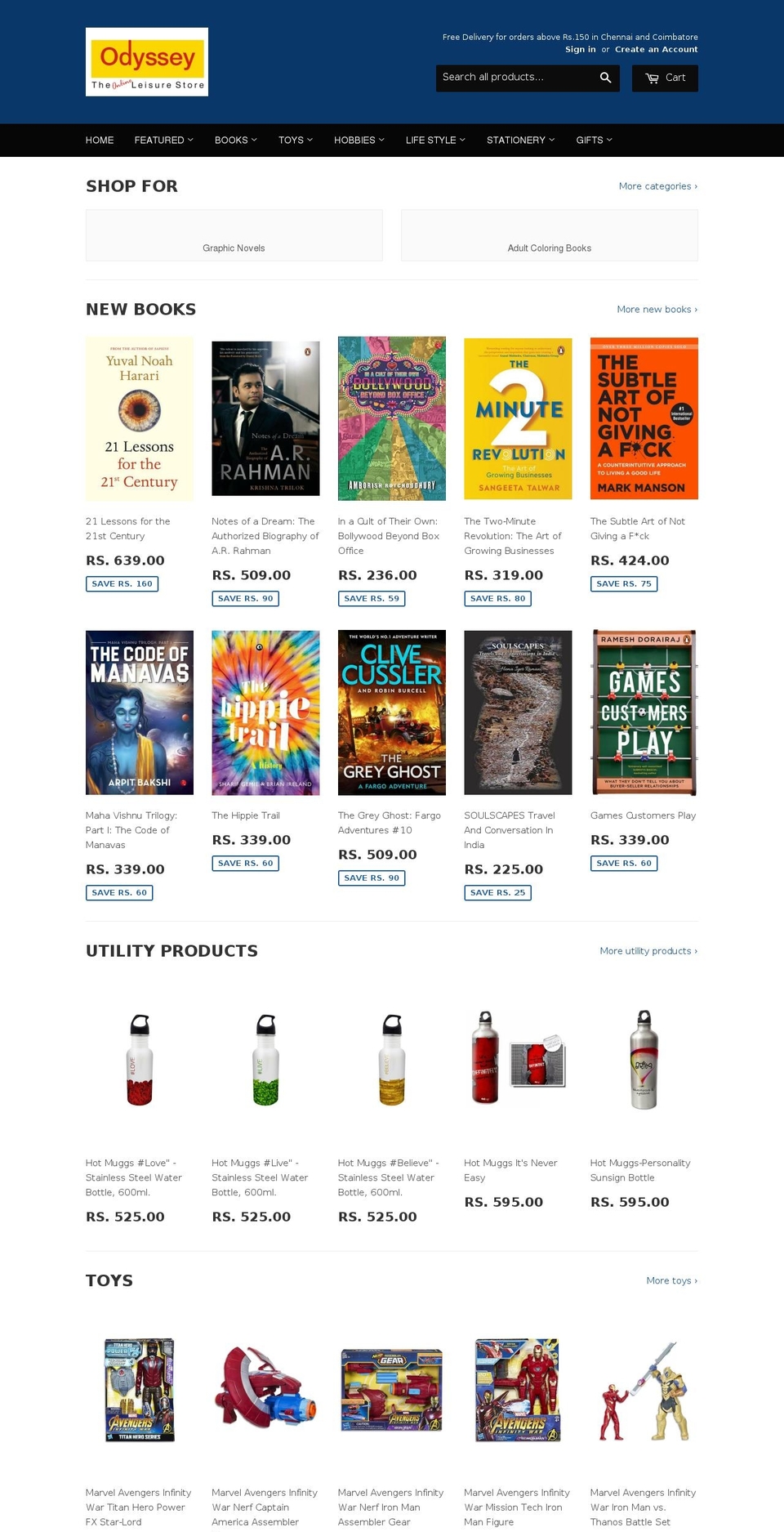 unwindstore.com — Shopify storefront screenshot