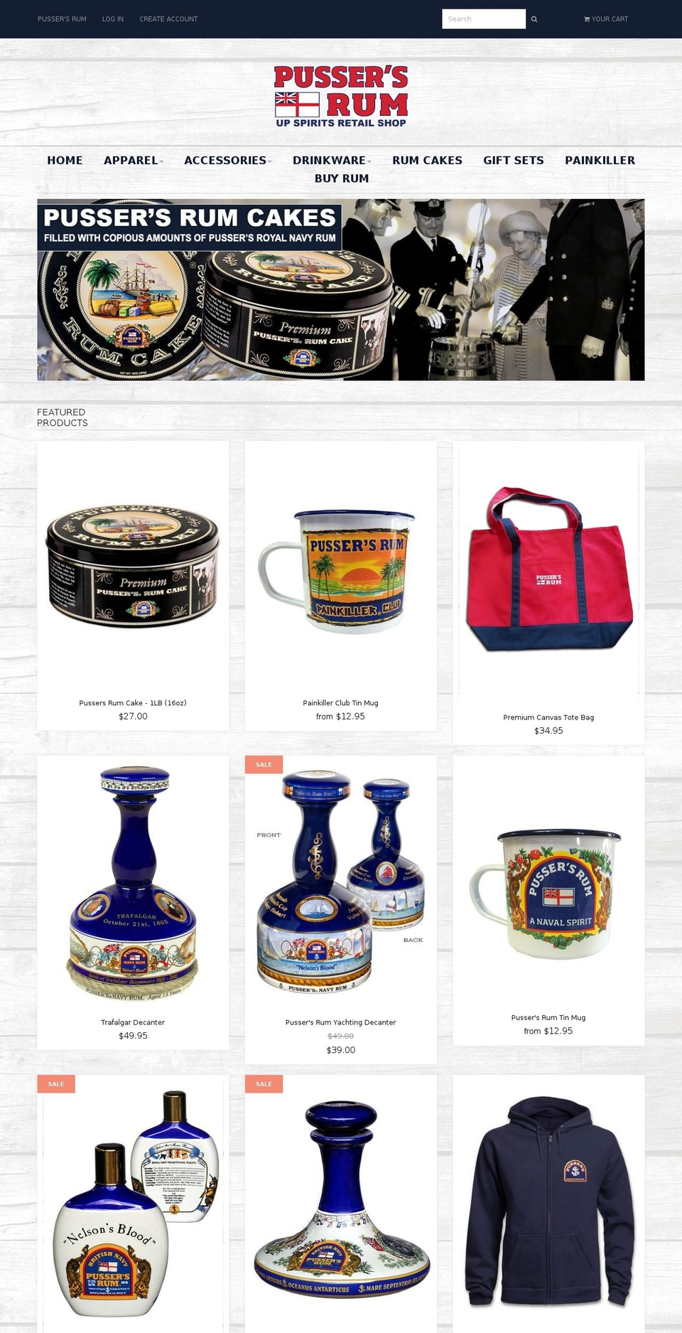 up-spirits.com shopify website screenshot