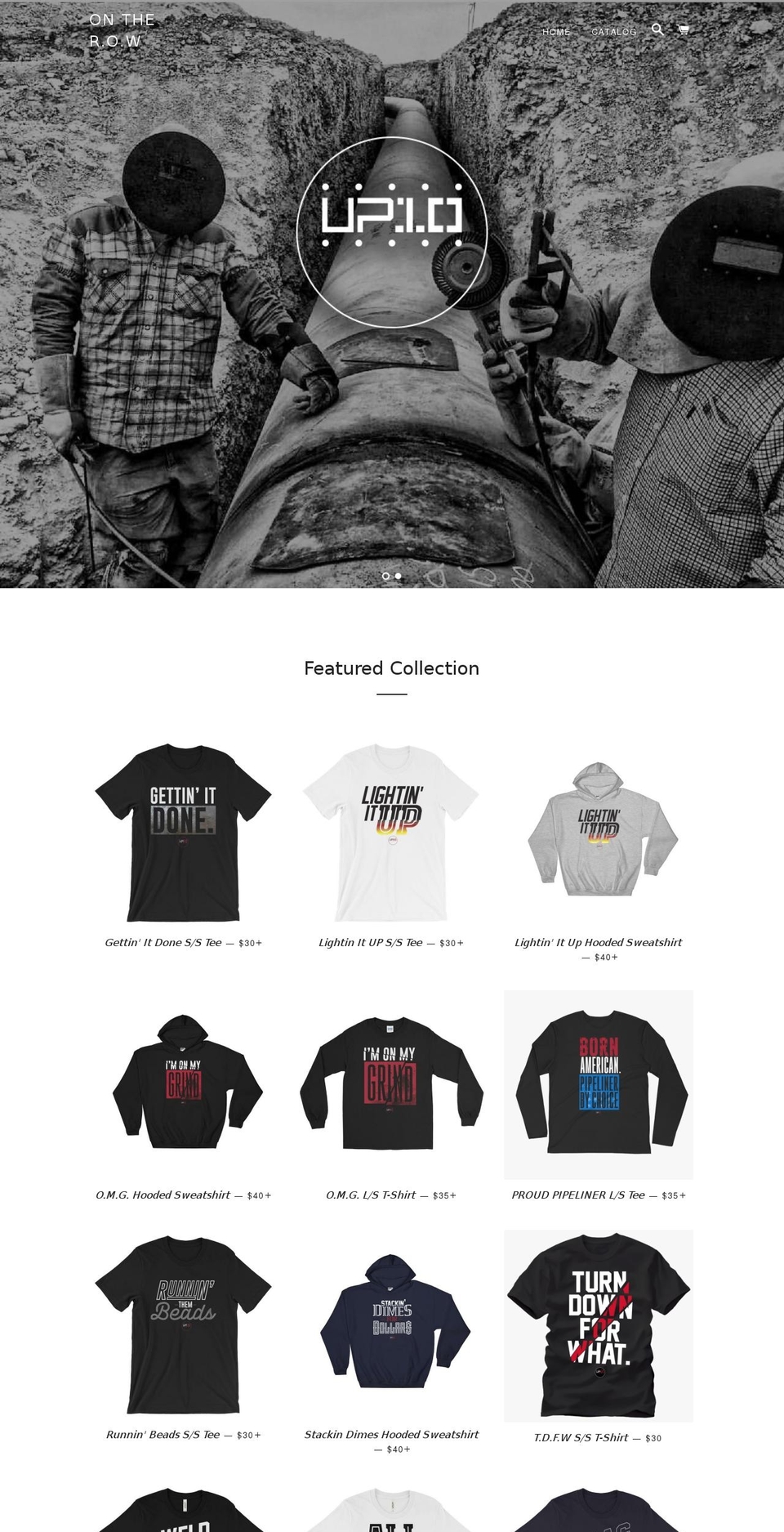 up10shop.com — Shopify storefront screenshot
