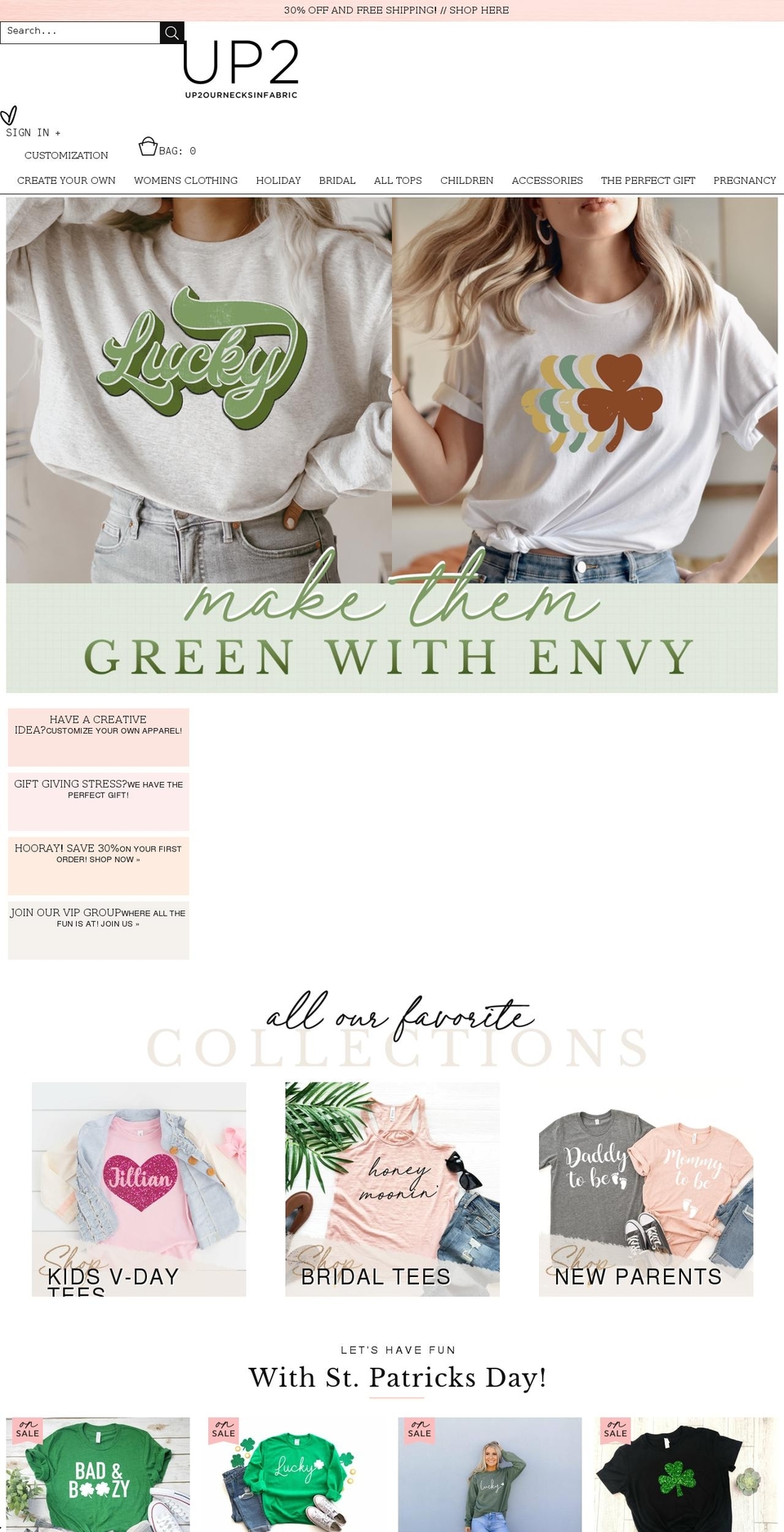 up2boutique.com shopify website screenshot