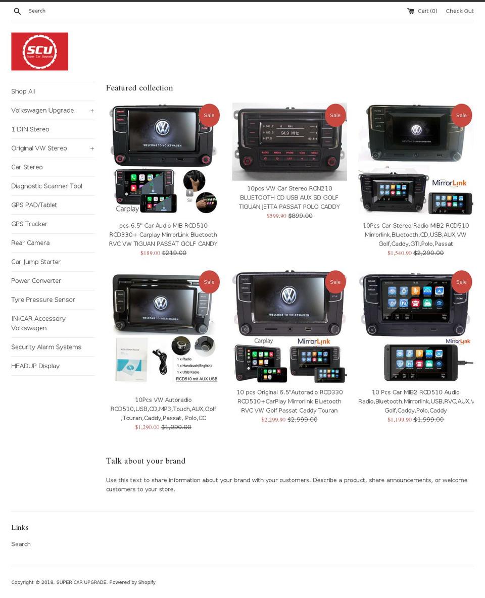 updatemycar.com shopify website screenshot
