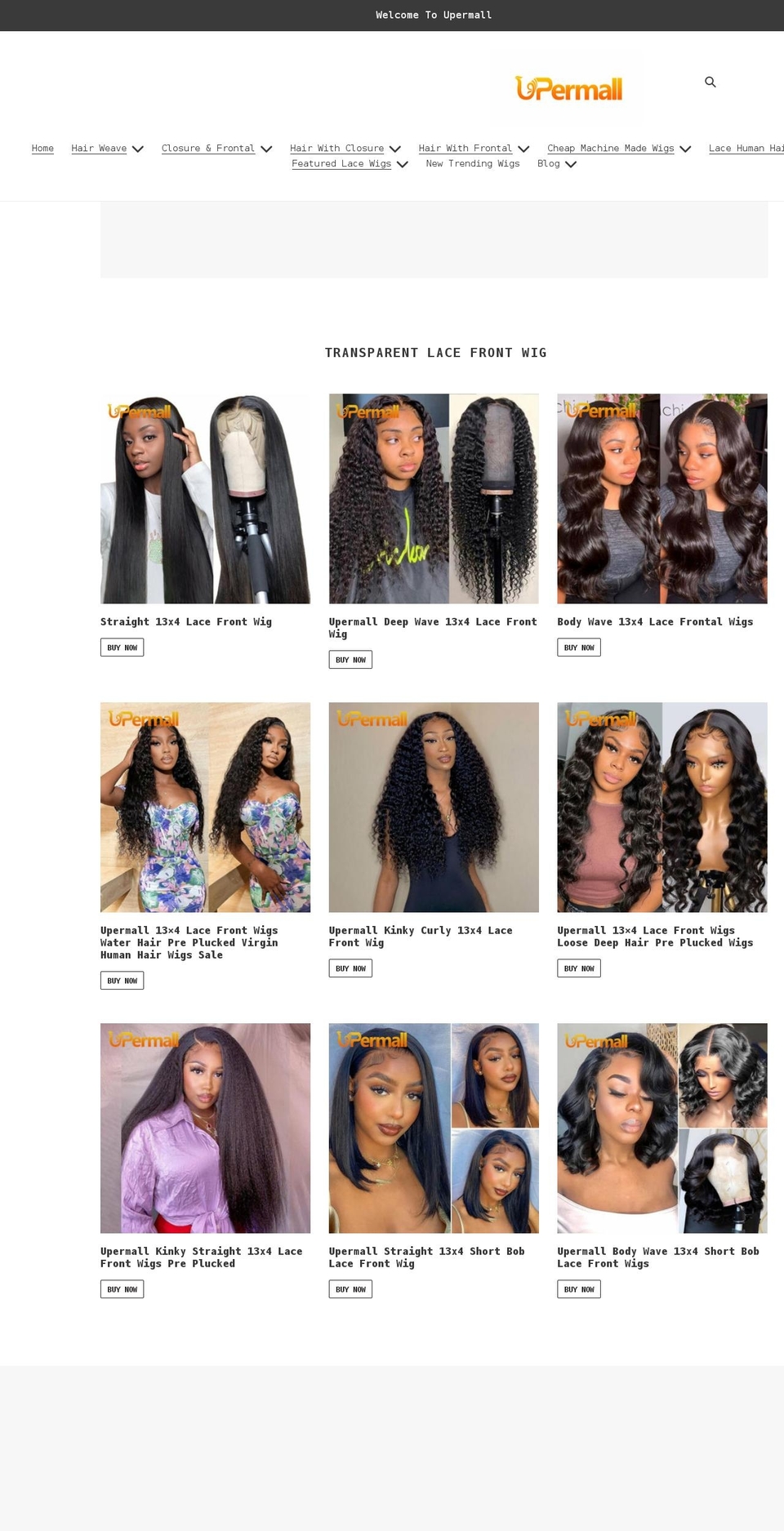 upermall.com shopify website screenshot