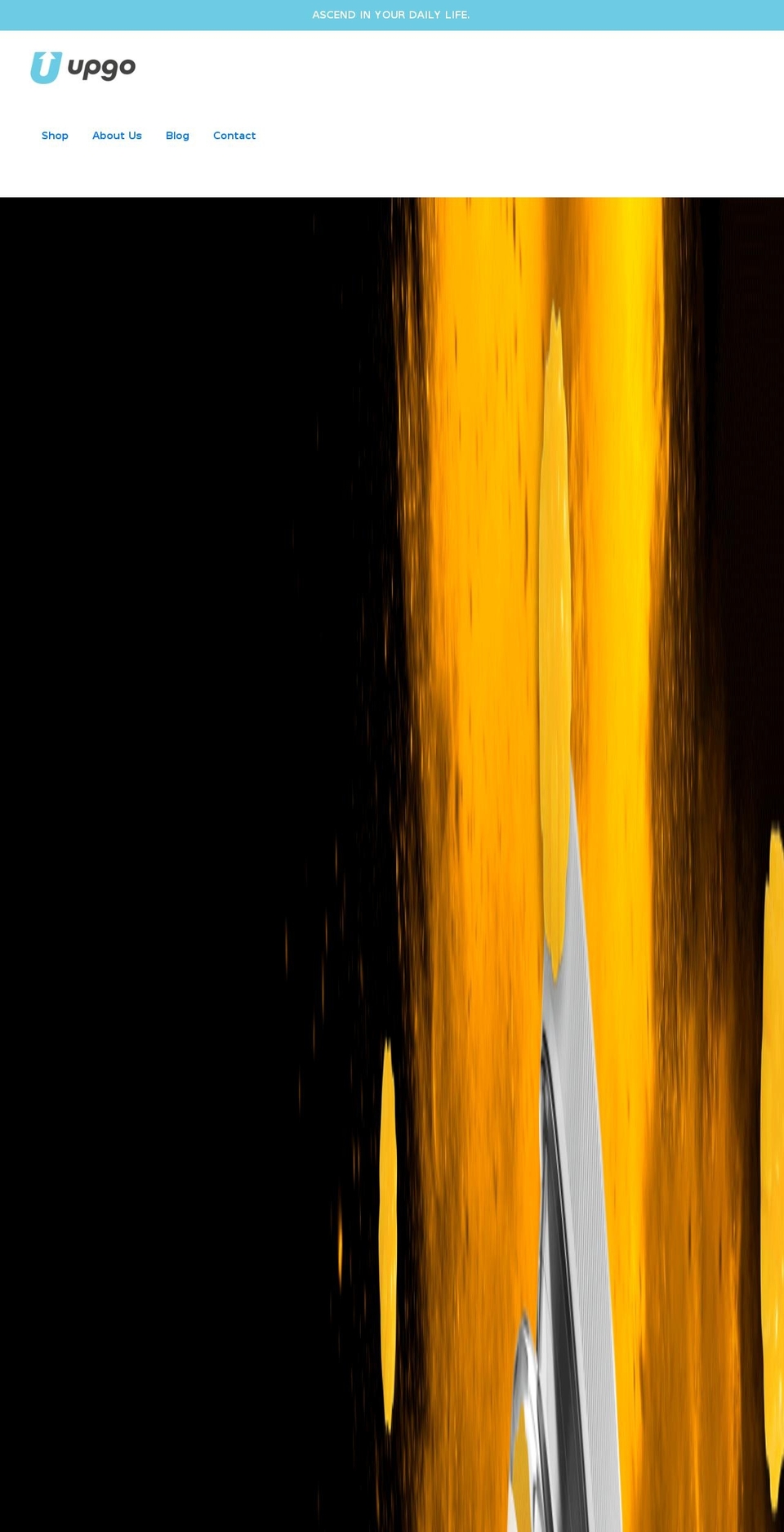 upgosupps.com shopify website screenshot