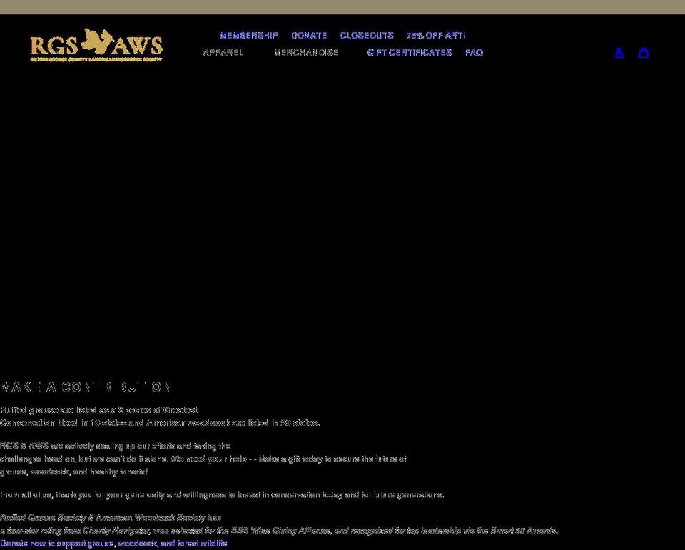 uplandstore.org shopify website screenshot