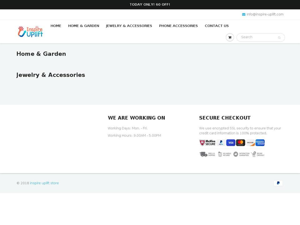 uplift-store.com shopify website screenshot
