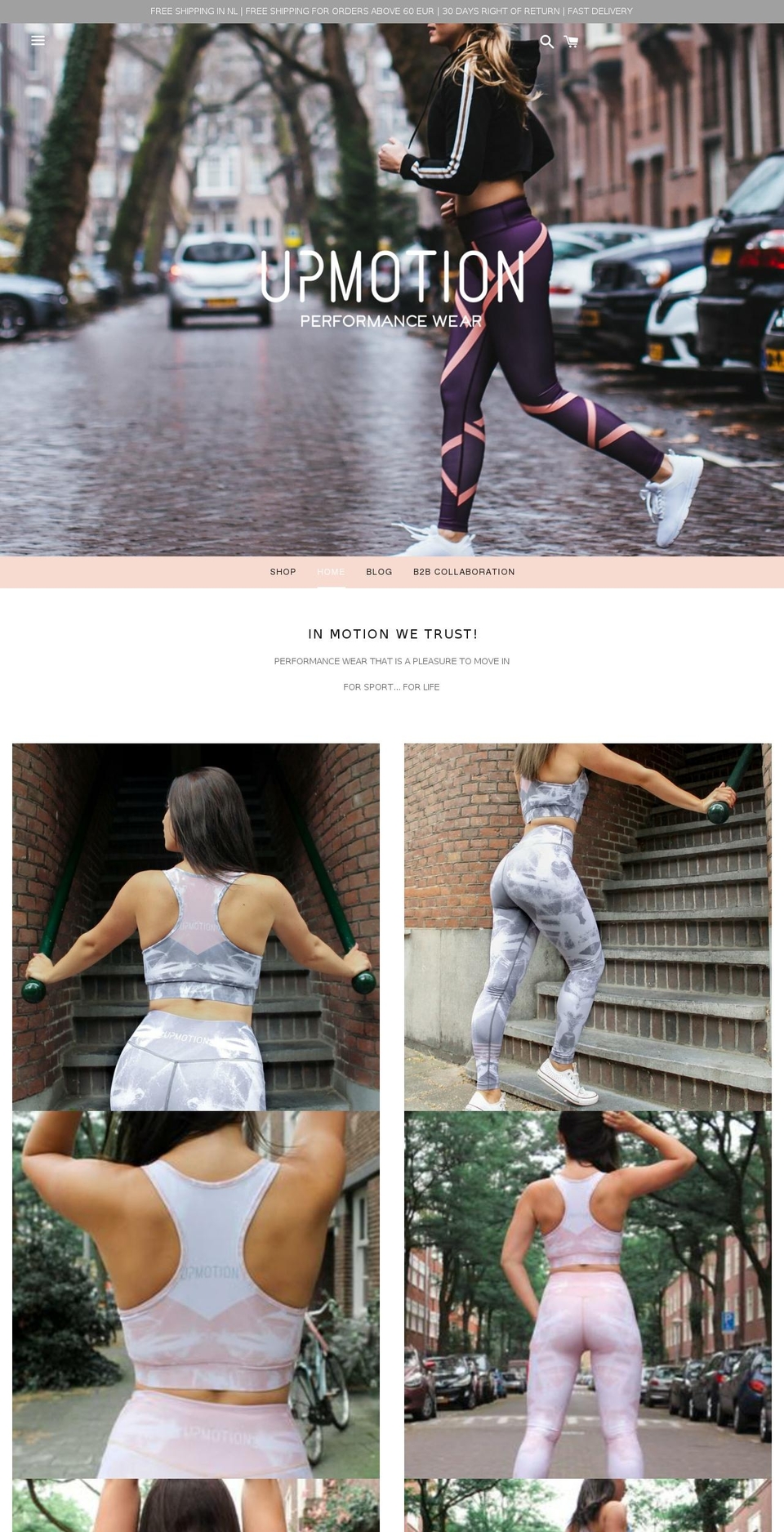 upmotionsport.com shopify website screenshot