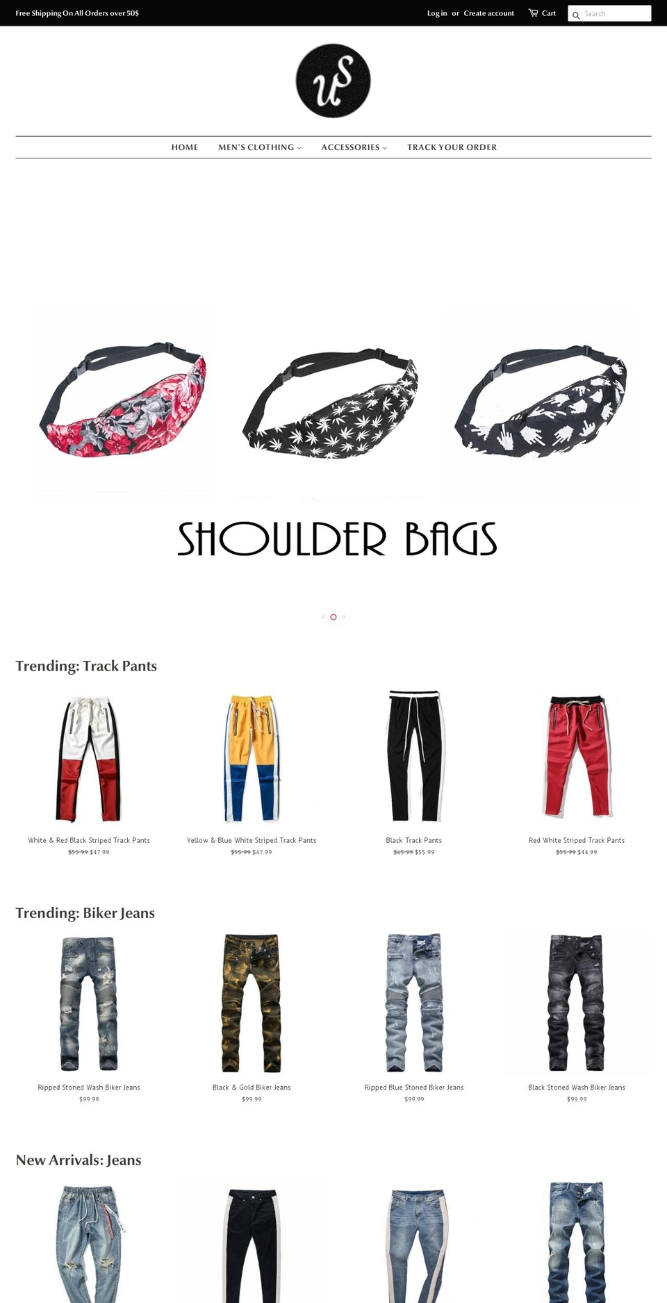 upscalestylez.com — Shopify storefront screenshot