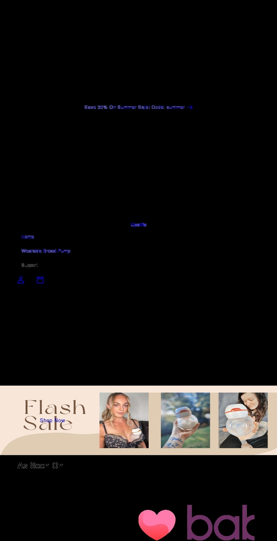 upslife.com shopify website screenshot