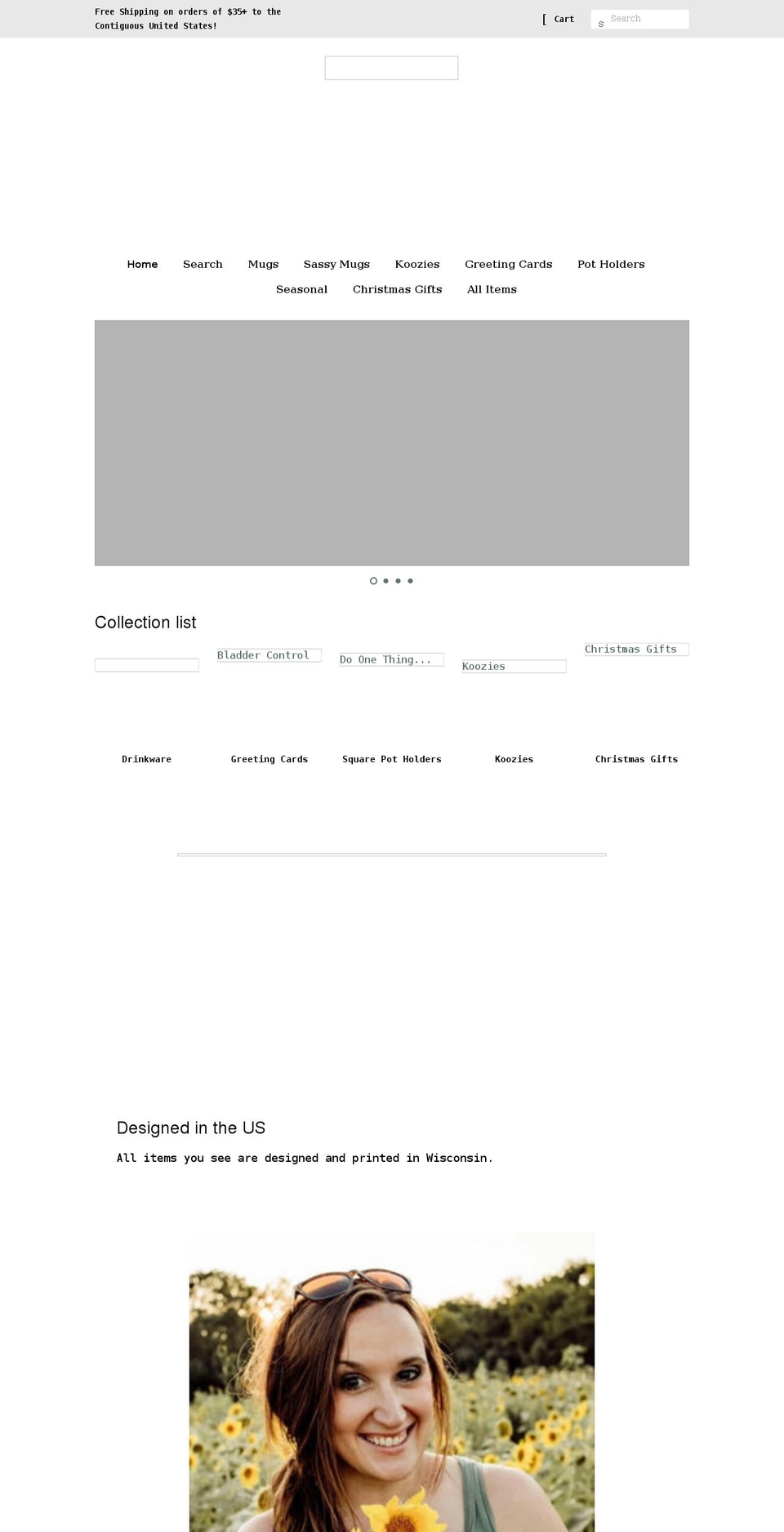 upsouthshop.com shopify website screenshot