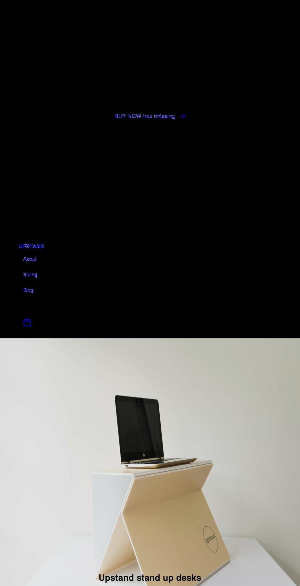 upstand.com.au shopify website screenshot