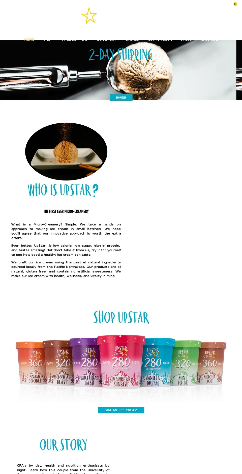 Upstar-2018-WLCR-Refresh Shopify theme site example upstarnutrition.com