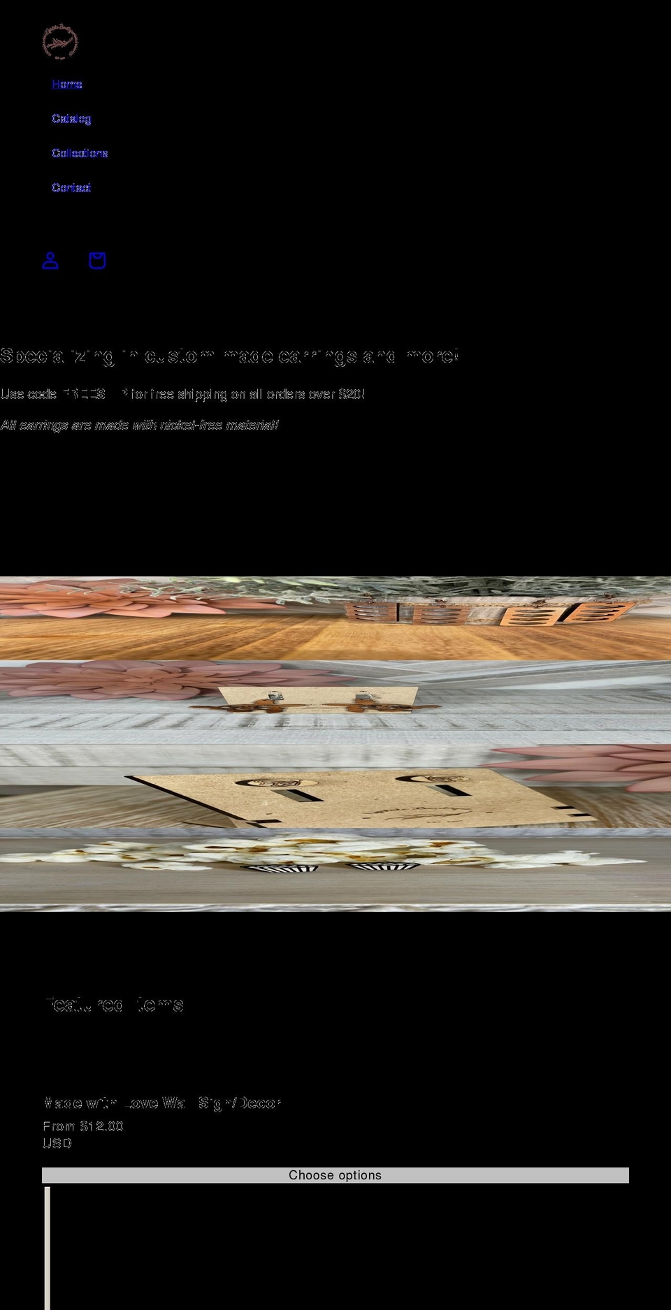 upstateboutique.com shopify website screenshot
