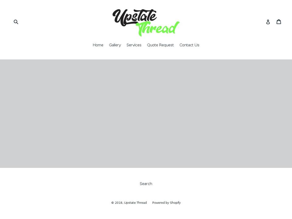 upstatethread.com — Shopify storefront screenshot
