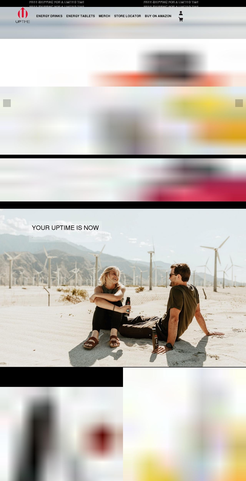 uptimeenergy.com shopify website screenshot