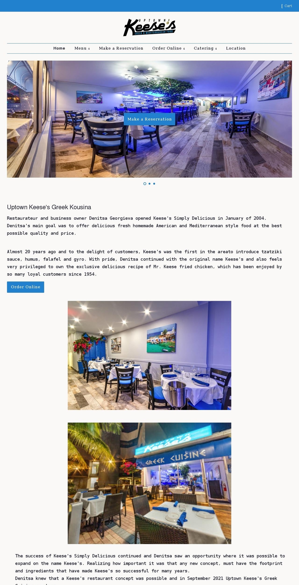 uptownkeeses.com shopify website screenshot