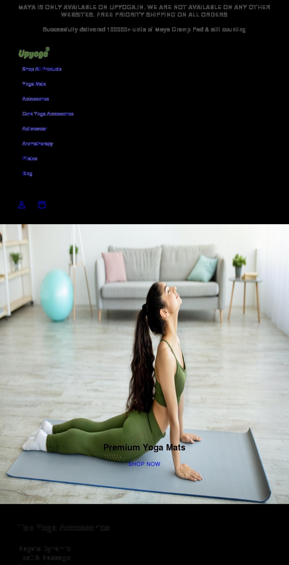 upyoga.in shopify website screenshot