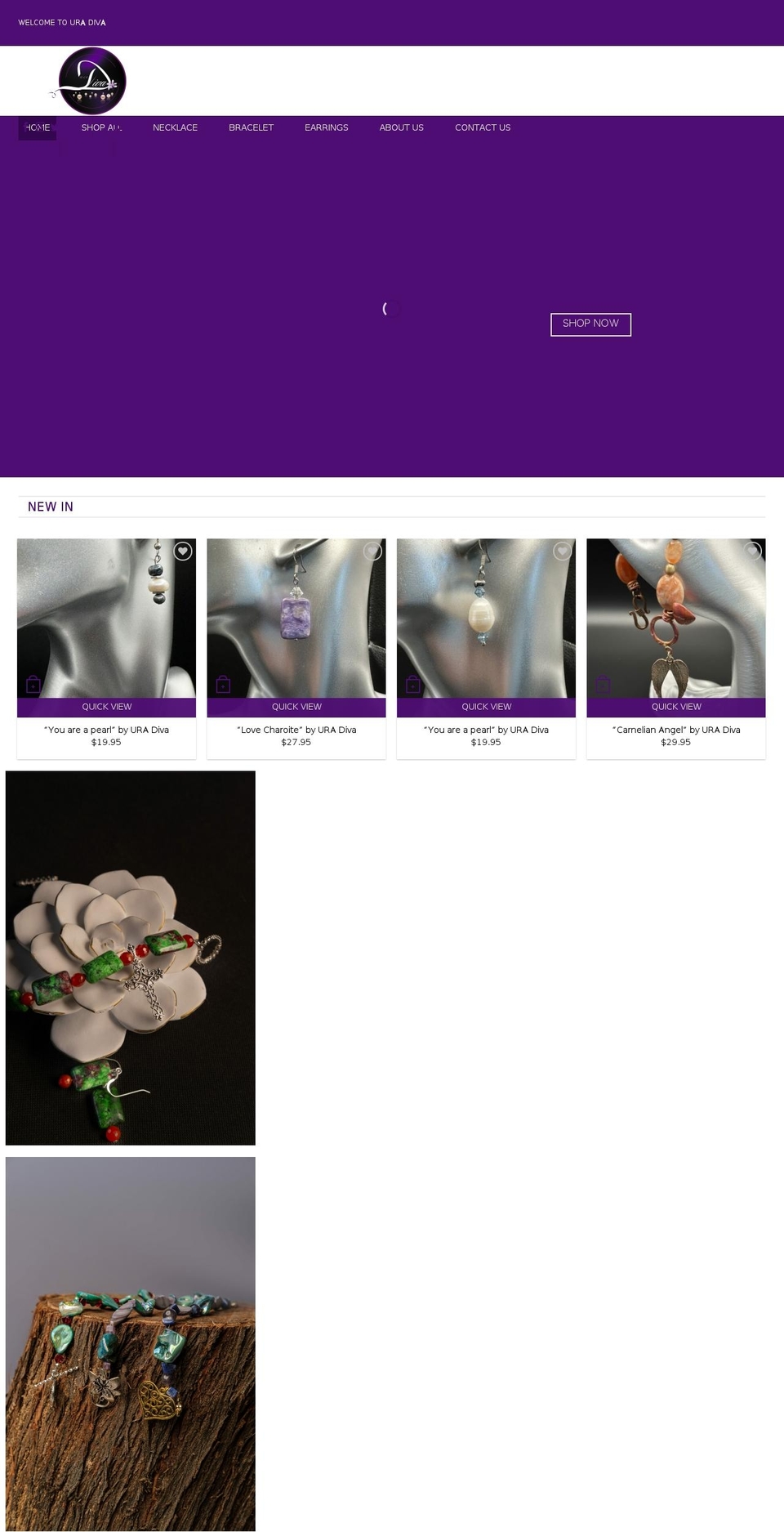 uradiva.com shopify website screenshot