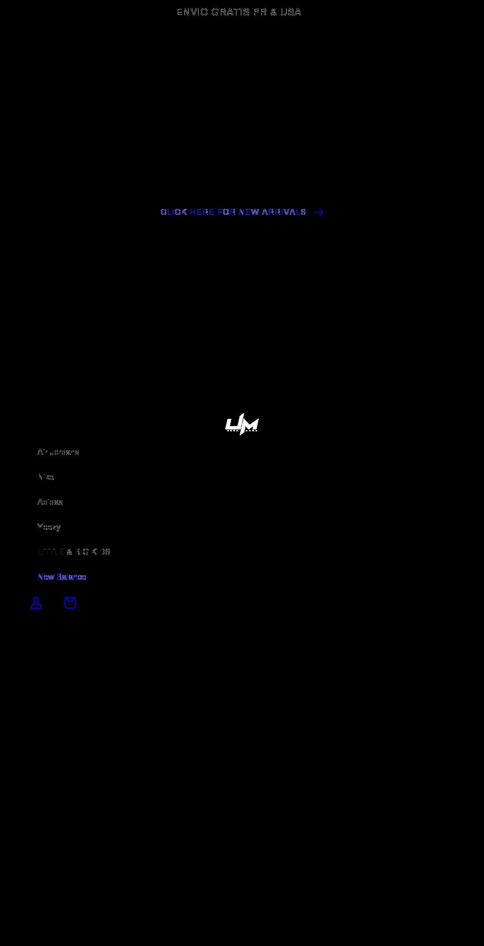 urbamodapr.com — Shopify storefront screenshot
