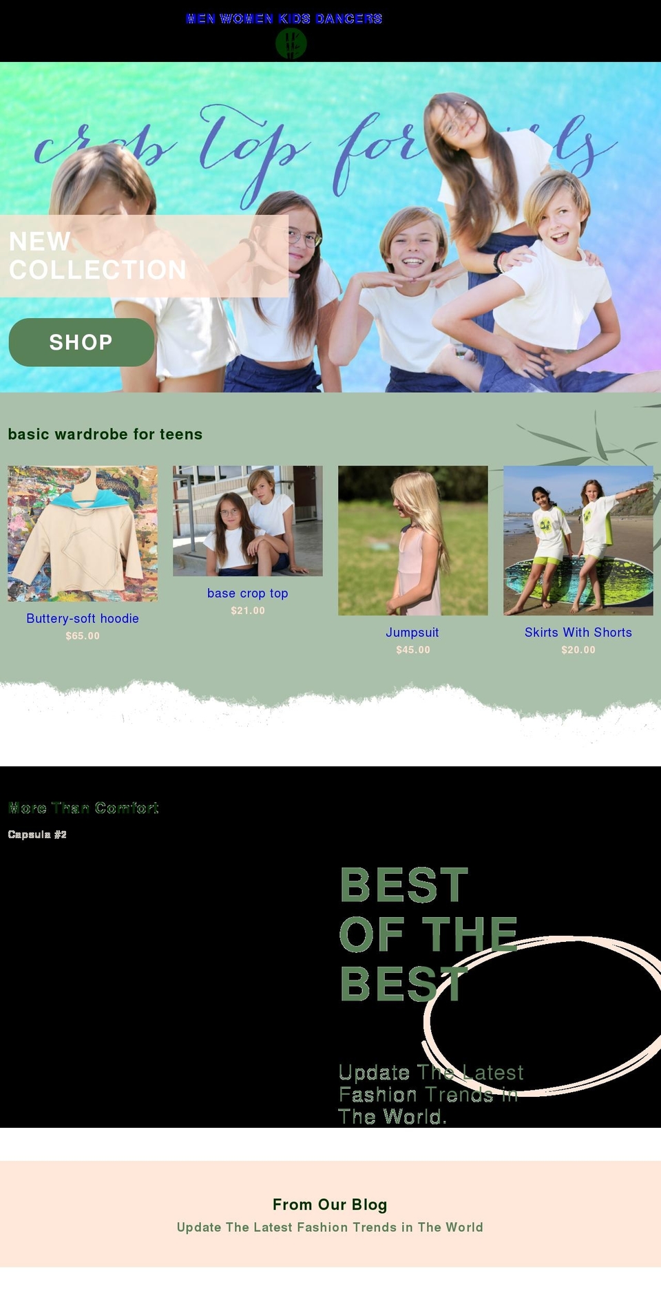 urban4rest.com shopify website screenshot