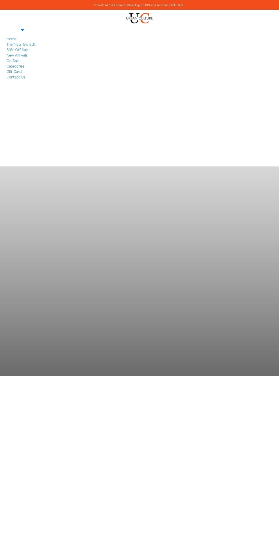 urbancultureonline.com shopify website screenshot