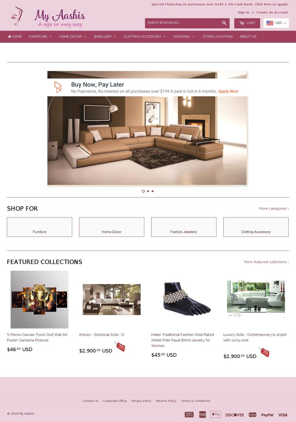 urbanelegance.biz shopify website screenshot