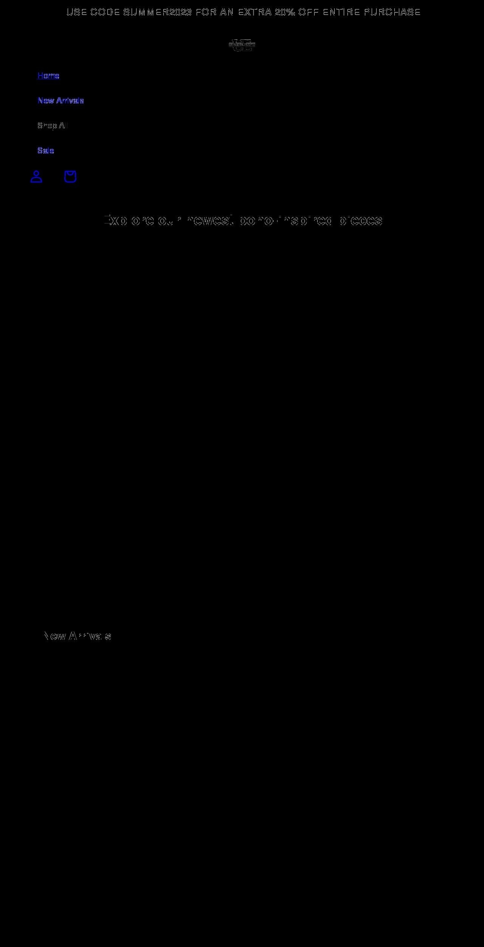 urbanelemnts.com shopify website screenshot