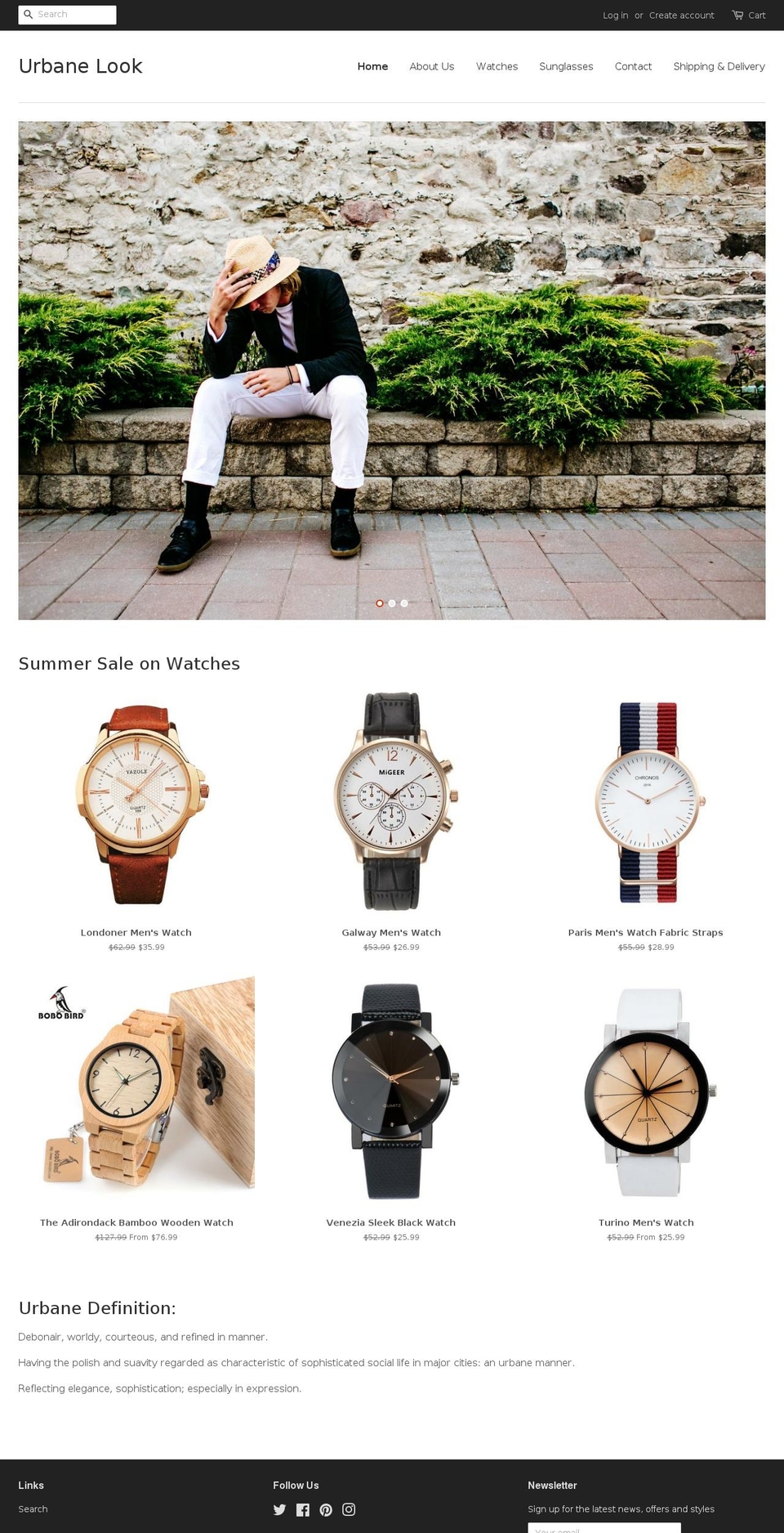 urbanelook.com — Shopify storefront screenshot