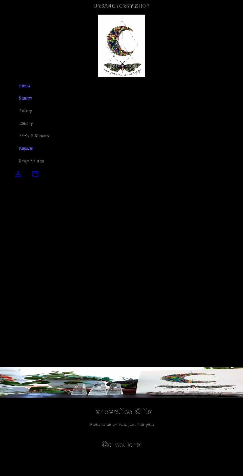 urbanenergy.shop shopify website screenshot