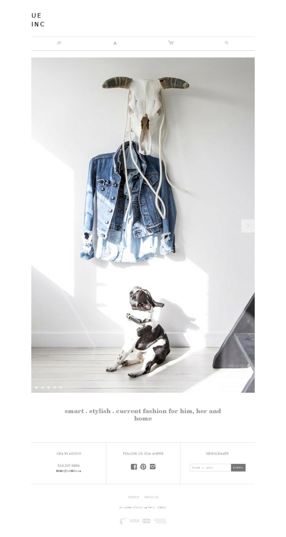 urbanescapeinc.com shopify website screenshot