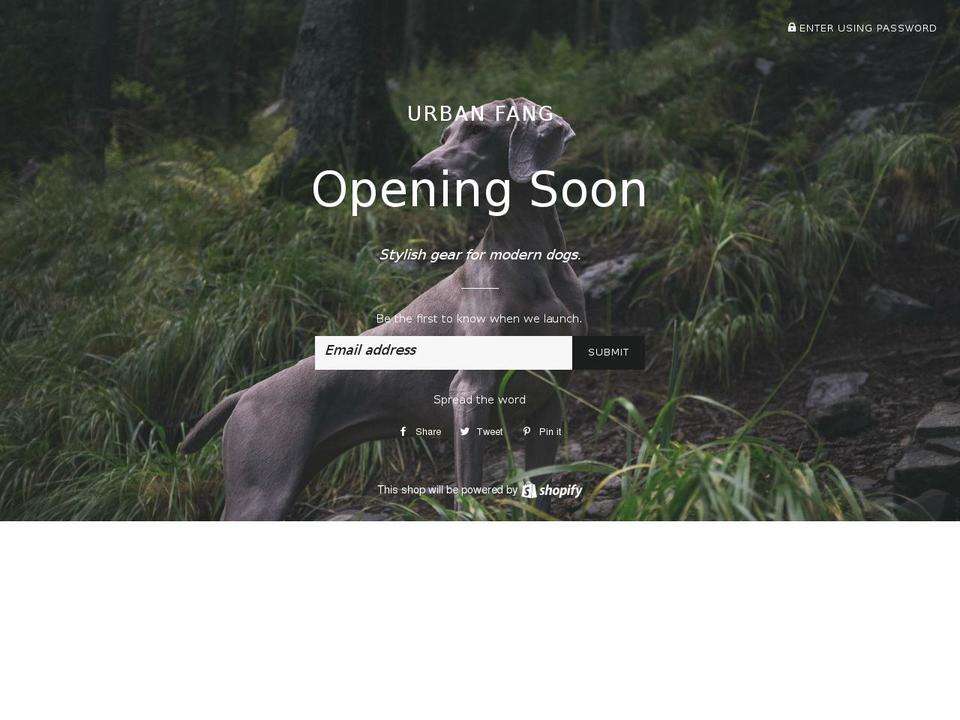 urbanfang.com — Shopify storefront screenshot
