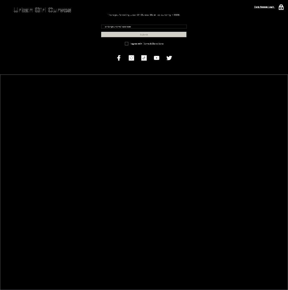 urbangirlcurves.com shopify website screenshot
