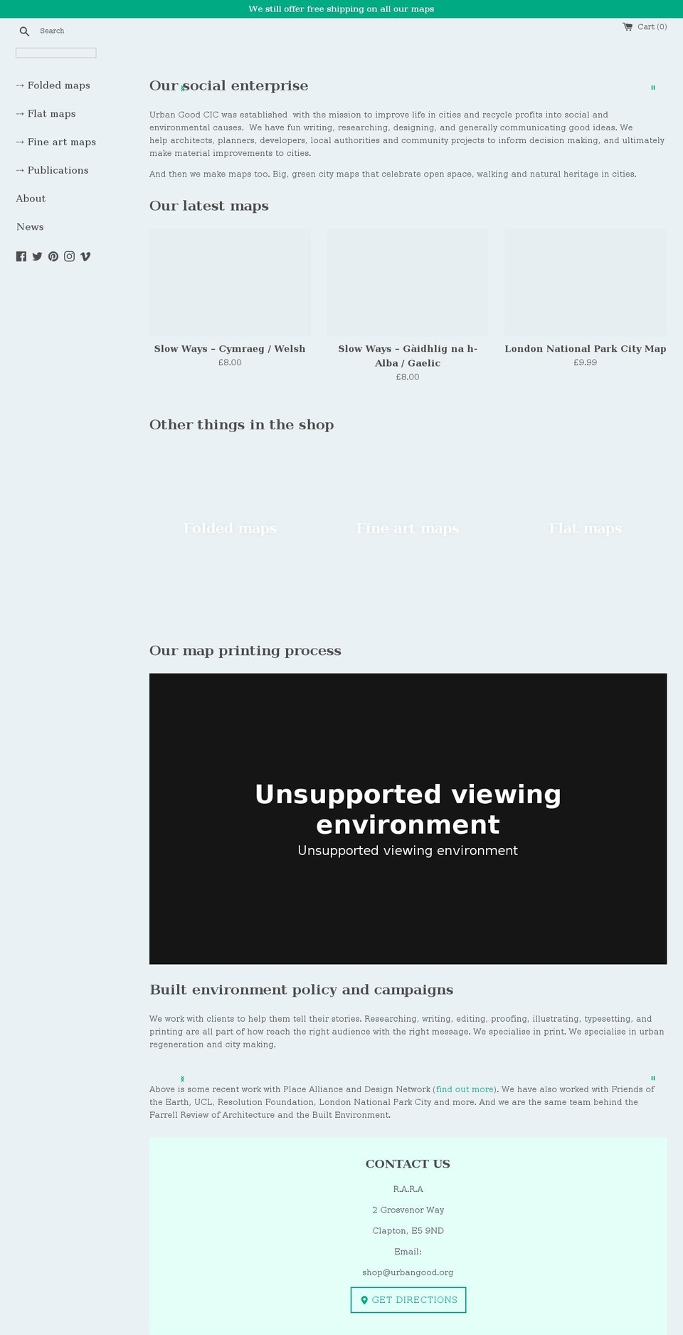 urbangood.org shopify website screenshot