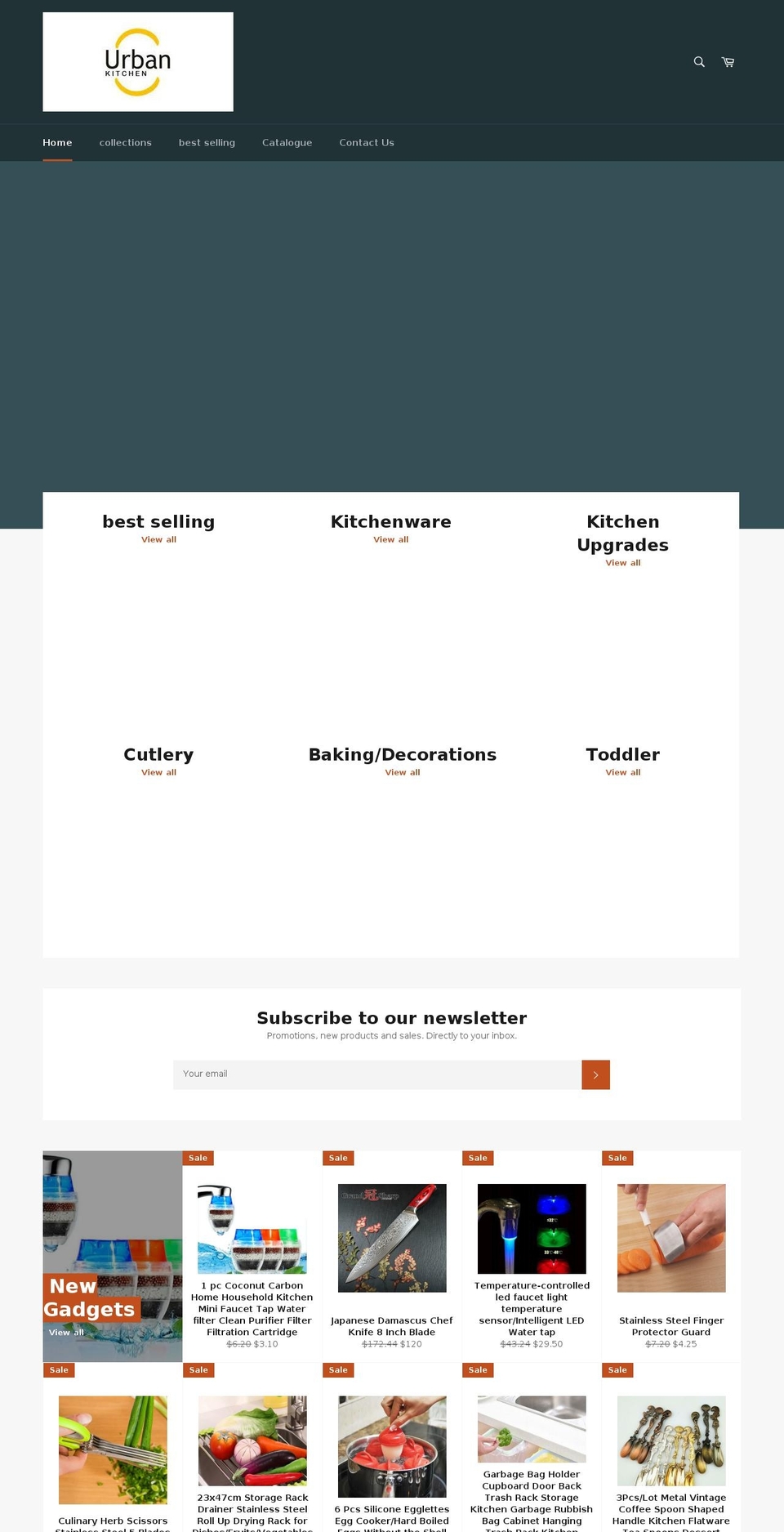 urbankitch.com — Shopify storefront screenshot