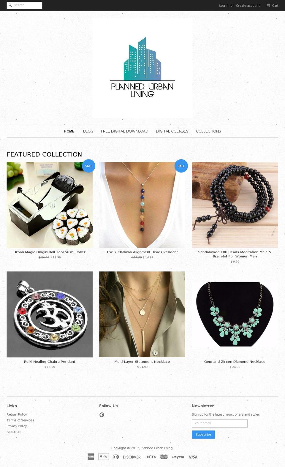 urbanlifeinc.com shopify website screenshot