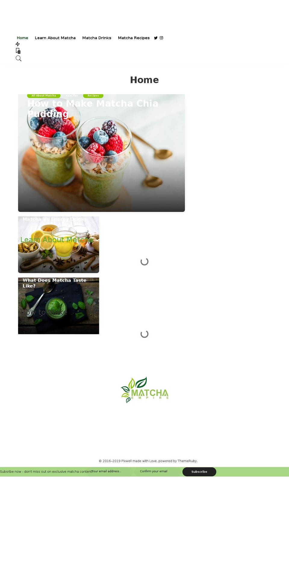 urbanmatcha.com — Shopify storefront screenshot