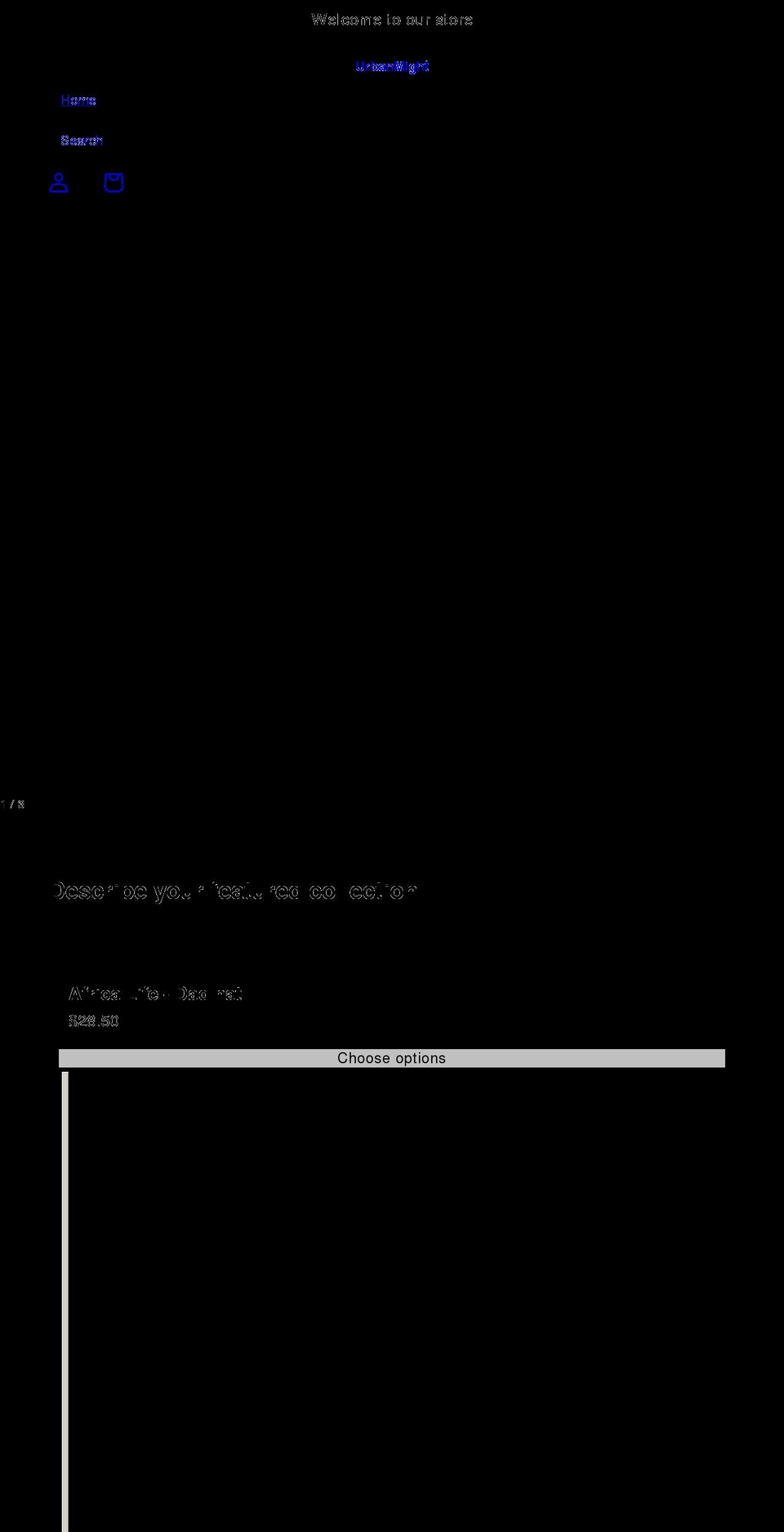 urbanmight.com shopify website screenshot