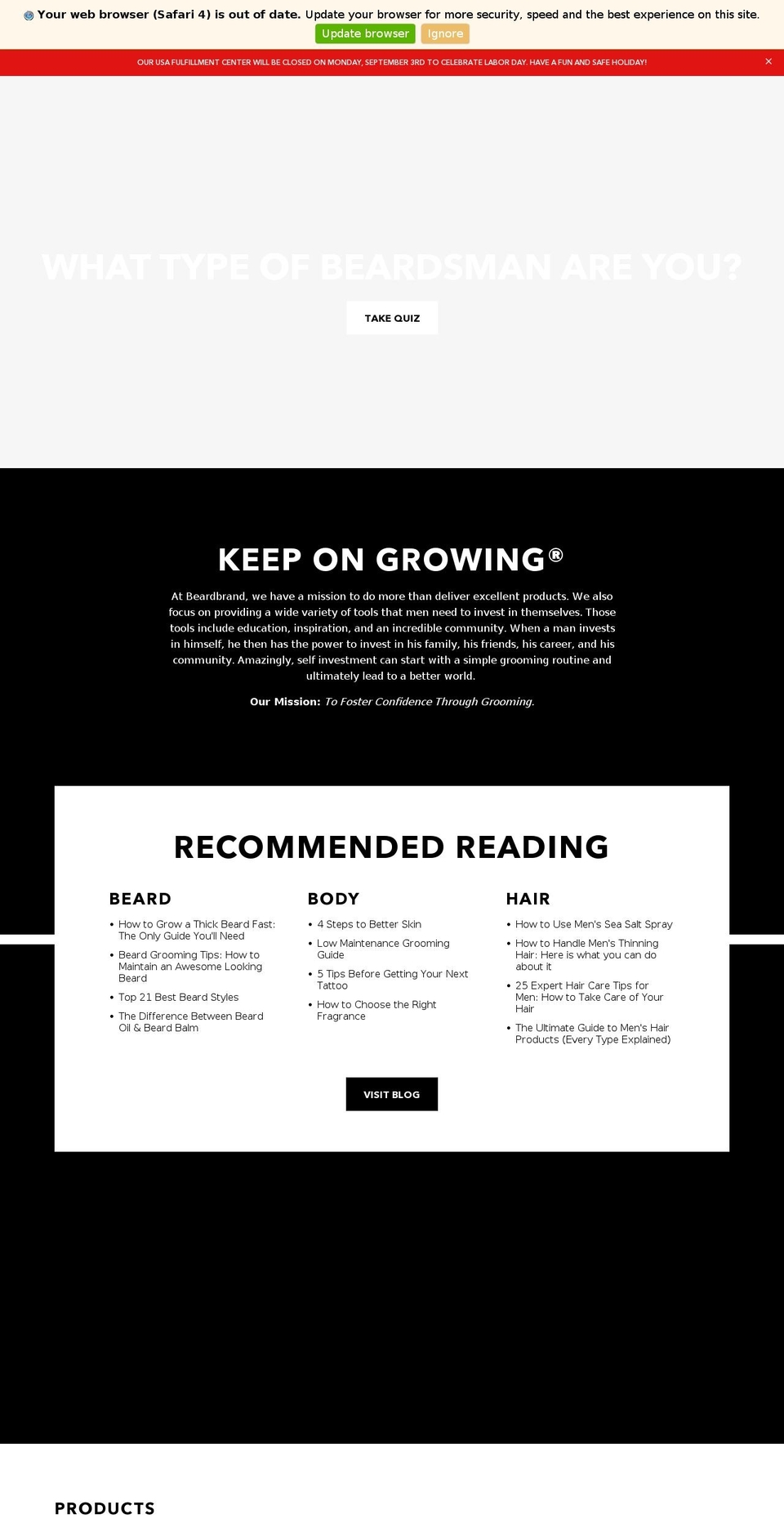 Beardbrand 7.6.2 (Deferred bg images) Shopify theme site example urbanmustache.com