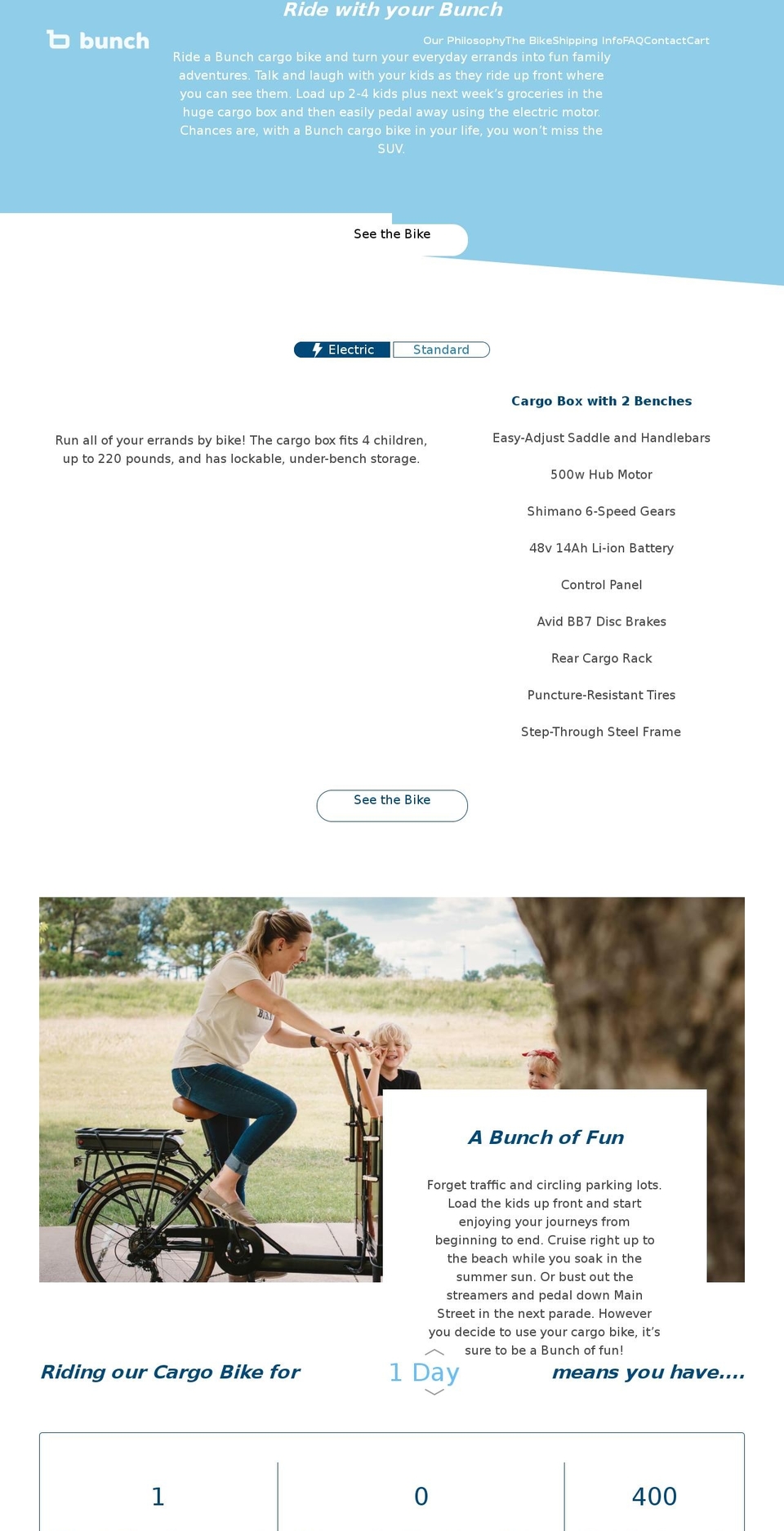 urbantribecargobicycles.org shopify website screenshot