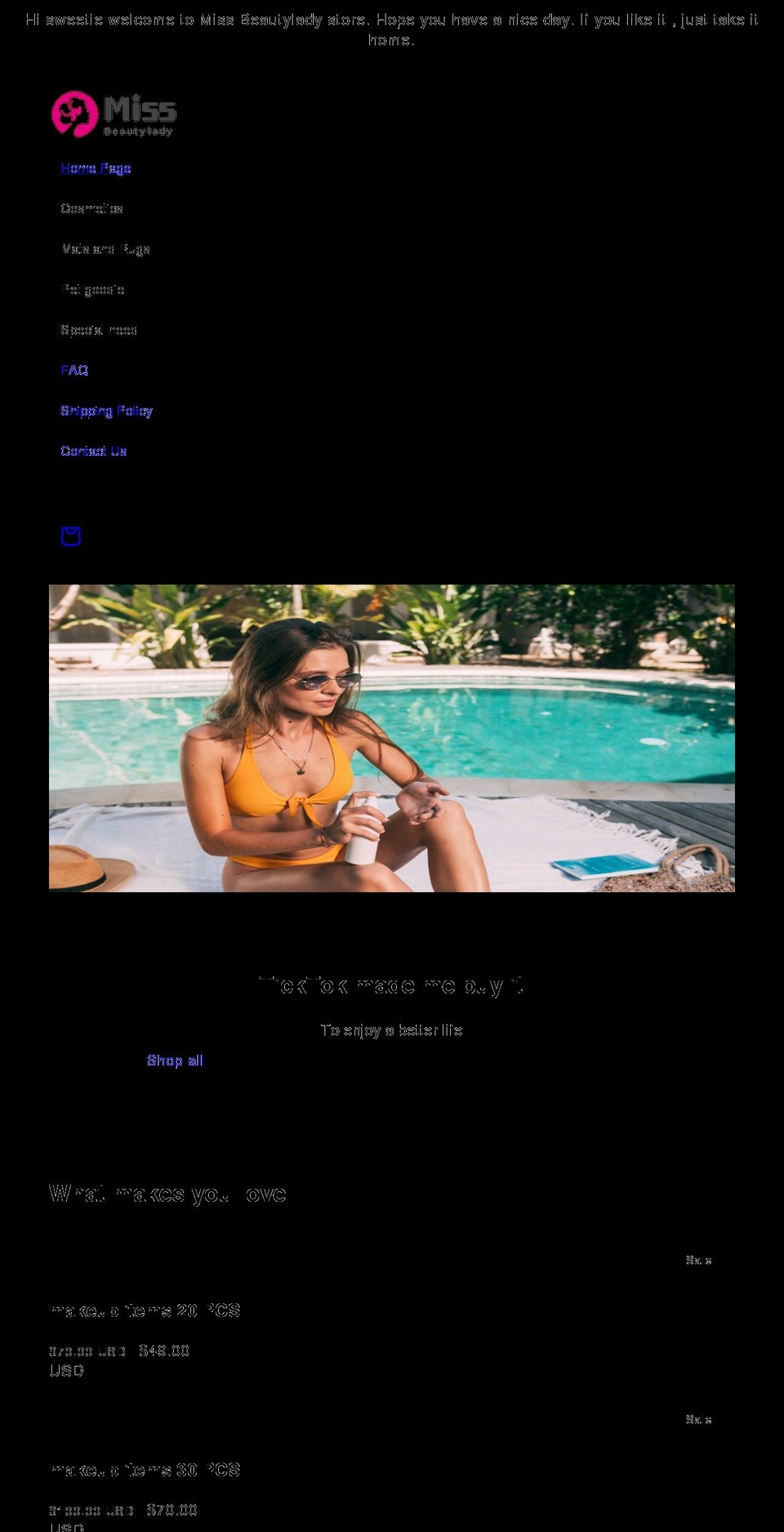 urcoo.com shopify website screenshot