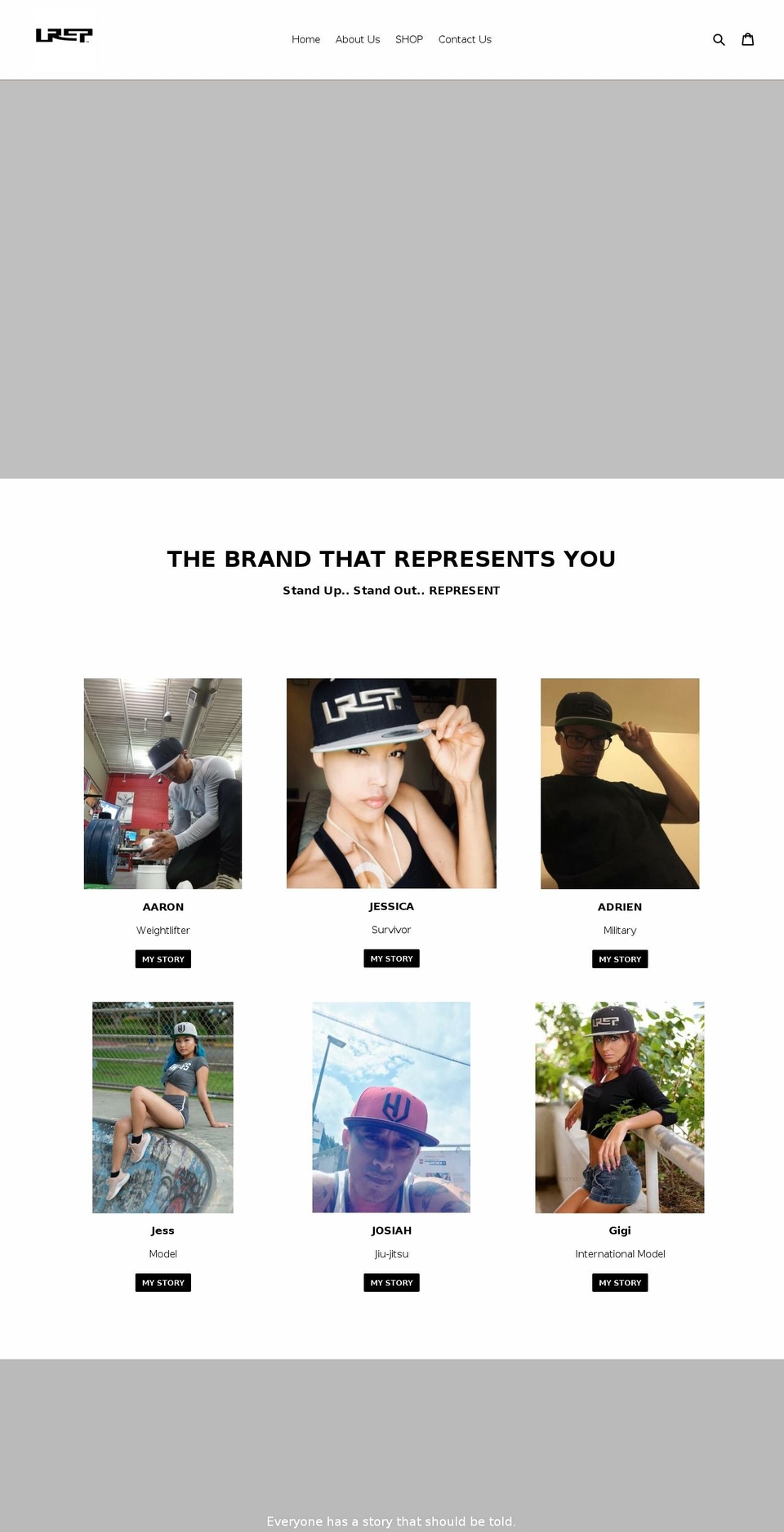 urepnation.com — Shopify storefront screenshot