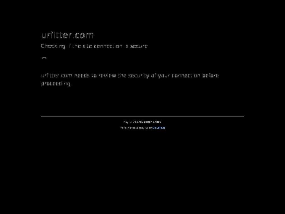 urfitter.com — Shopify storefront screenshot